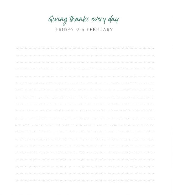 2024 Gratitude Diary