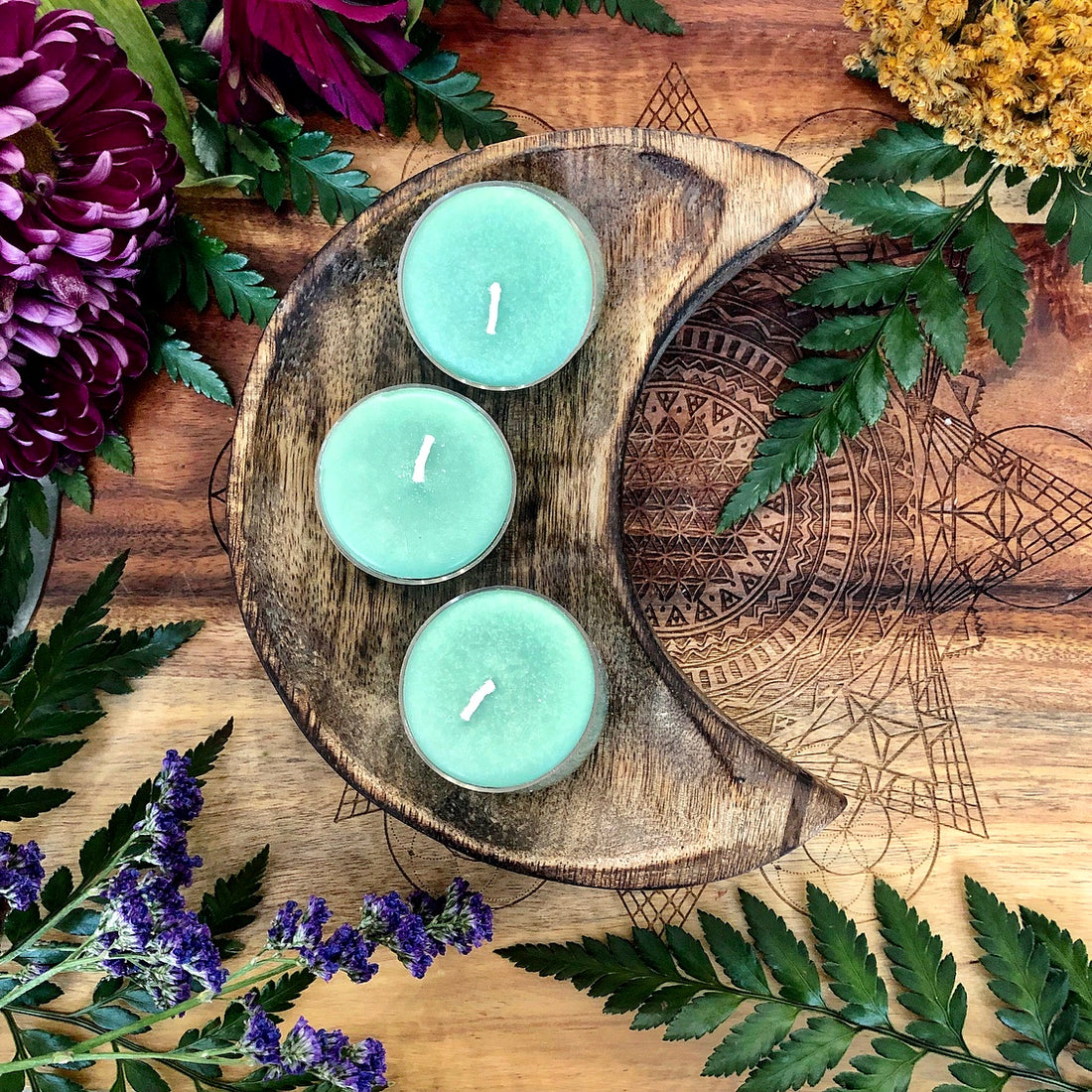 Tealight Candle | Mint Green