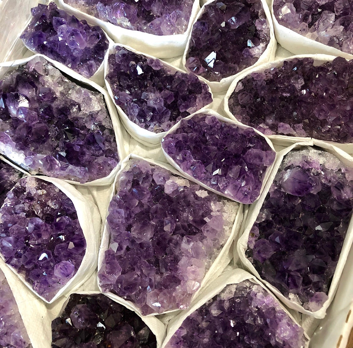 Amethyst Clusters