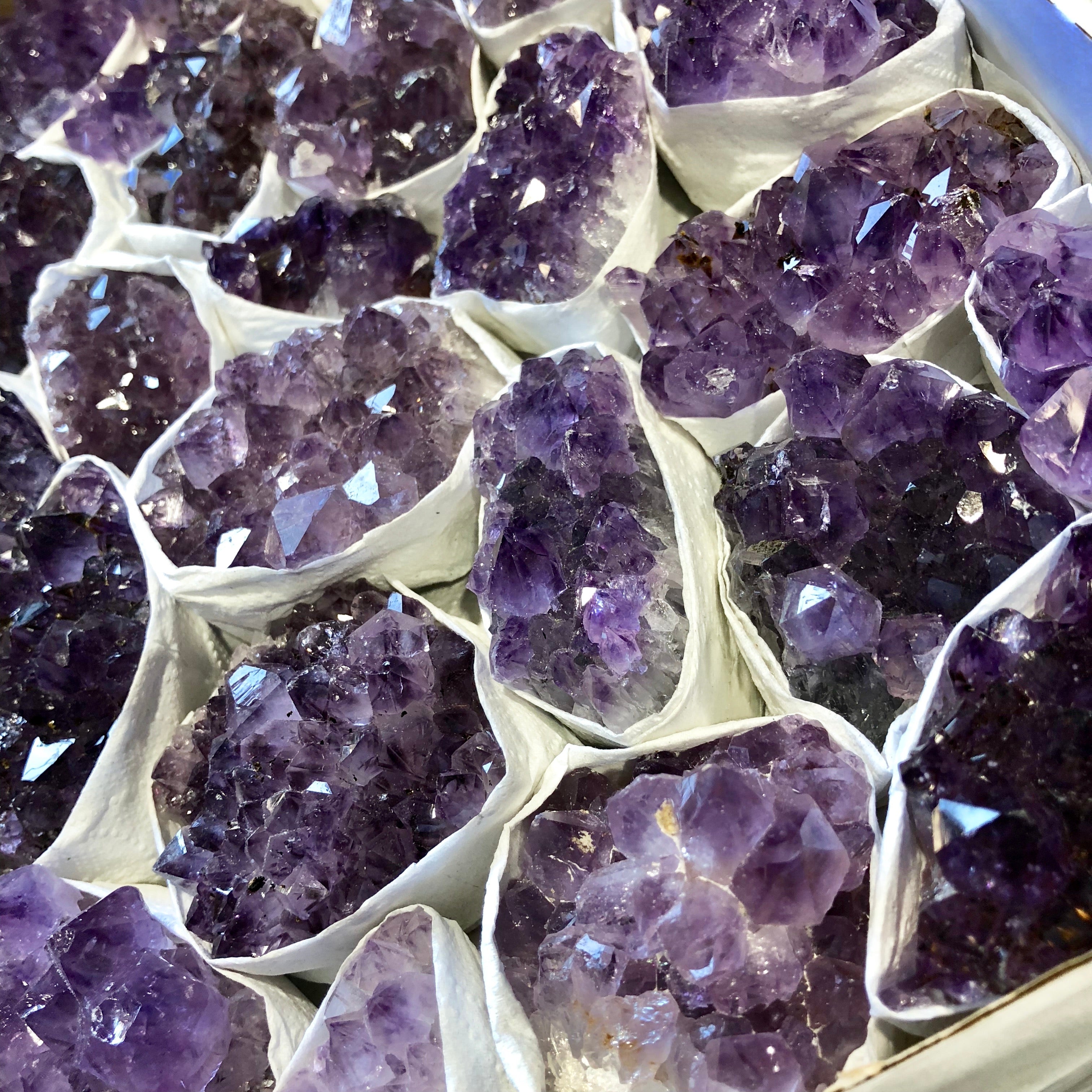 Amethyst Clusters