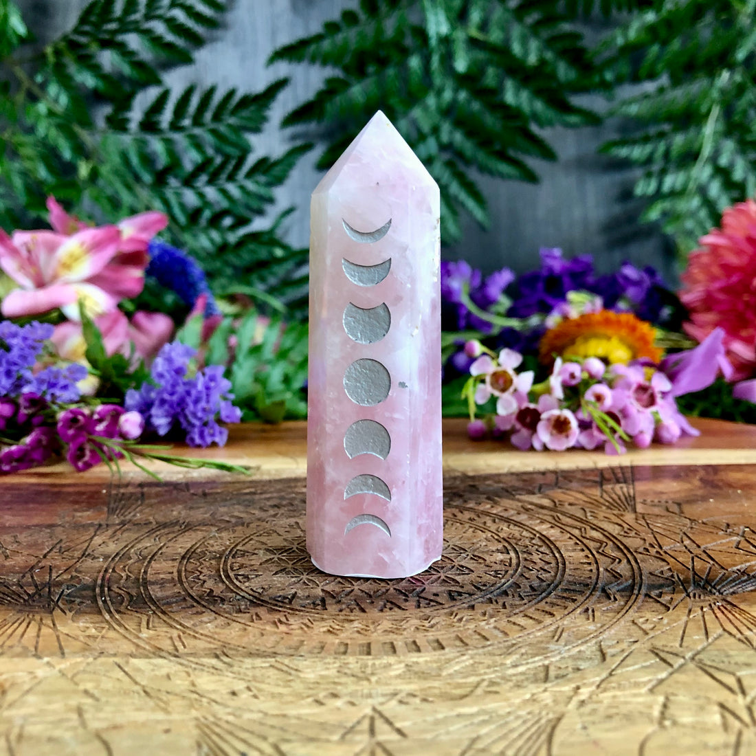 Rose Quartz Point | Moon Phase