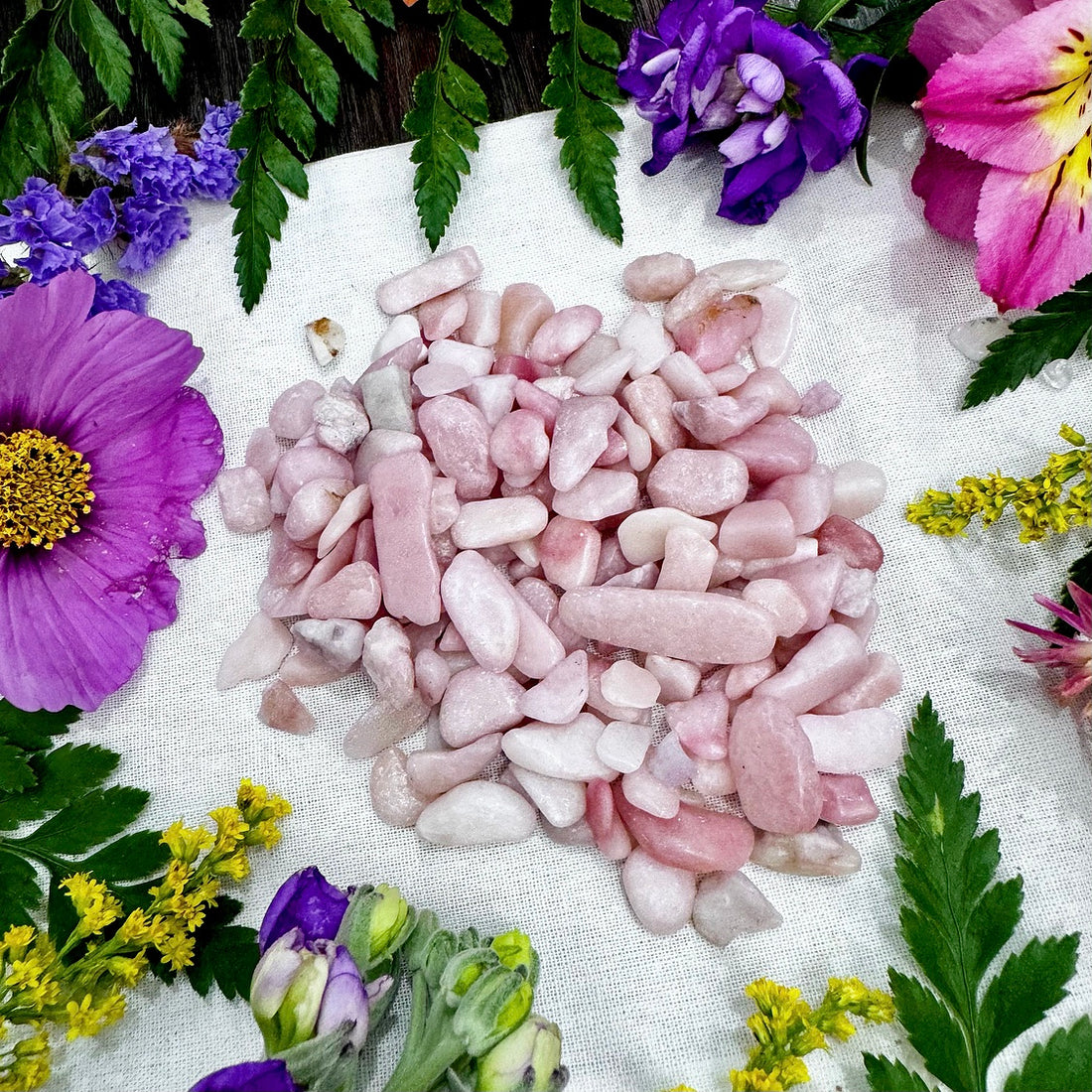 Pink Aragonite | Crystal Chips