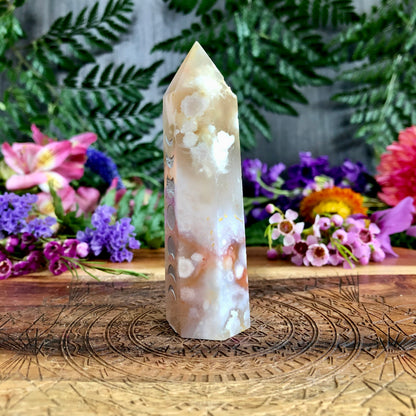 Flower Agate Point | Moon Phase