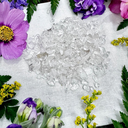 Clear Quartz | Crystal Chips