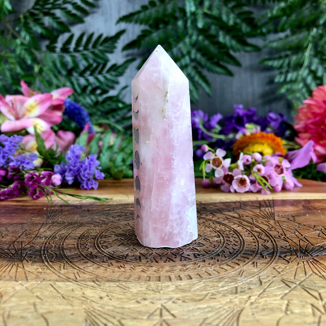 Rose Quartz Point | Moon Phase