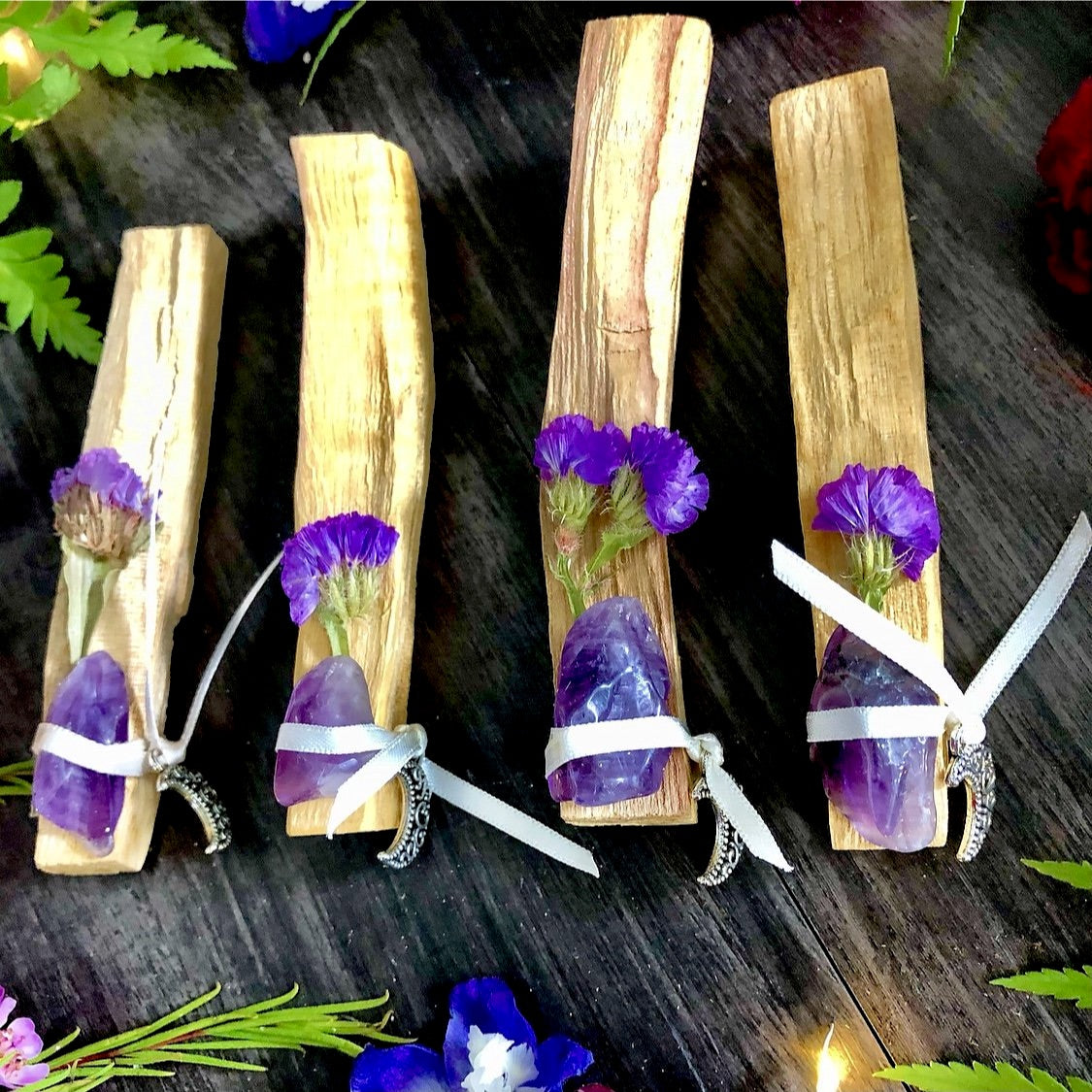 Divinity Wand | Palo Santo &amp; Amethyst