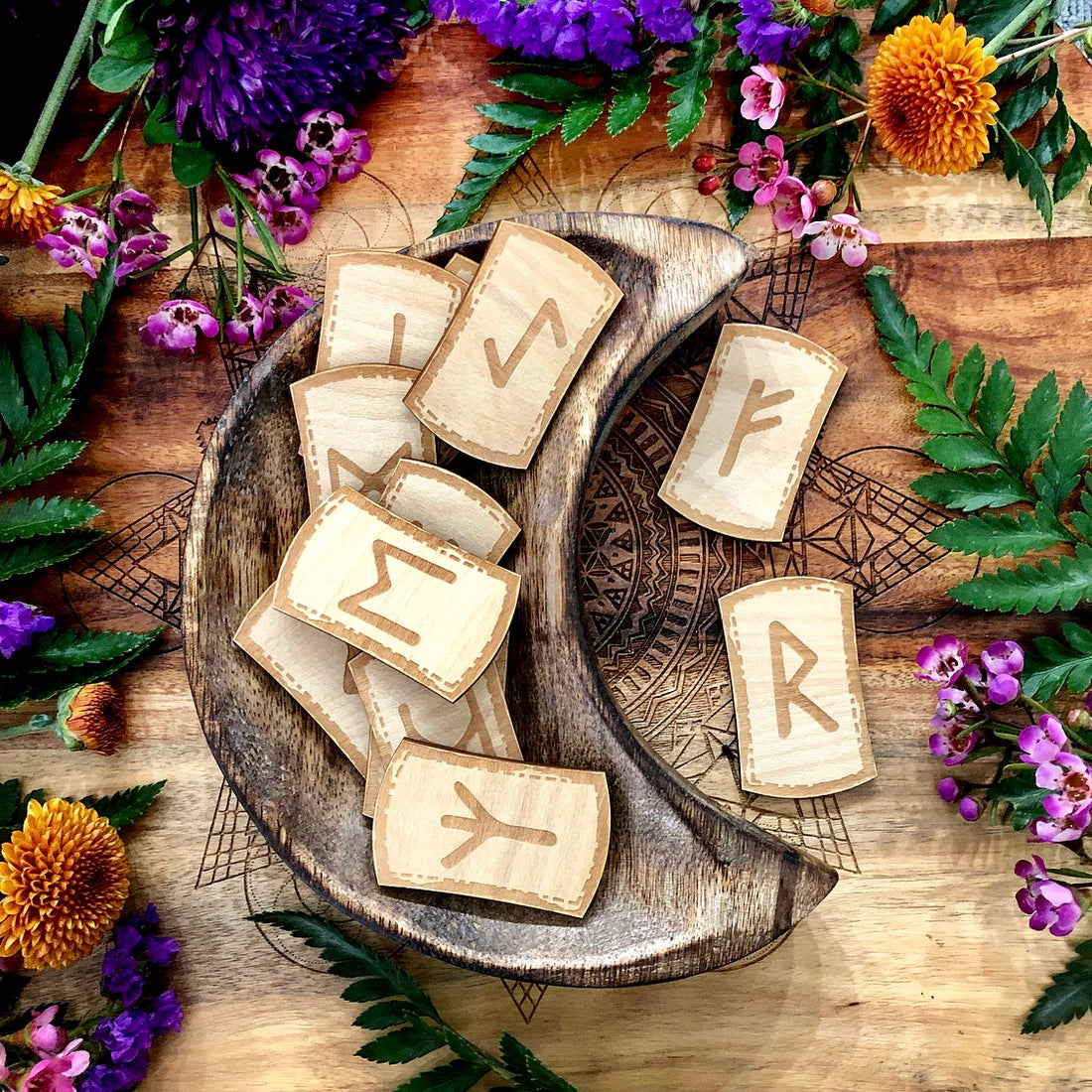 Rune Stones | Wooden