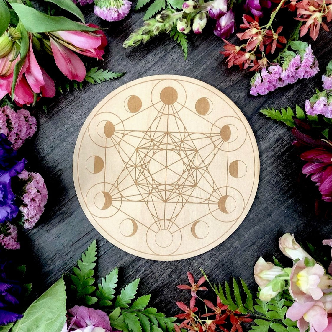 Crystal Grid | Moon Phase ~ Natural