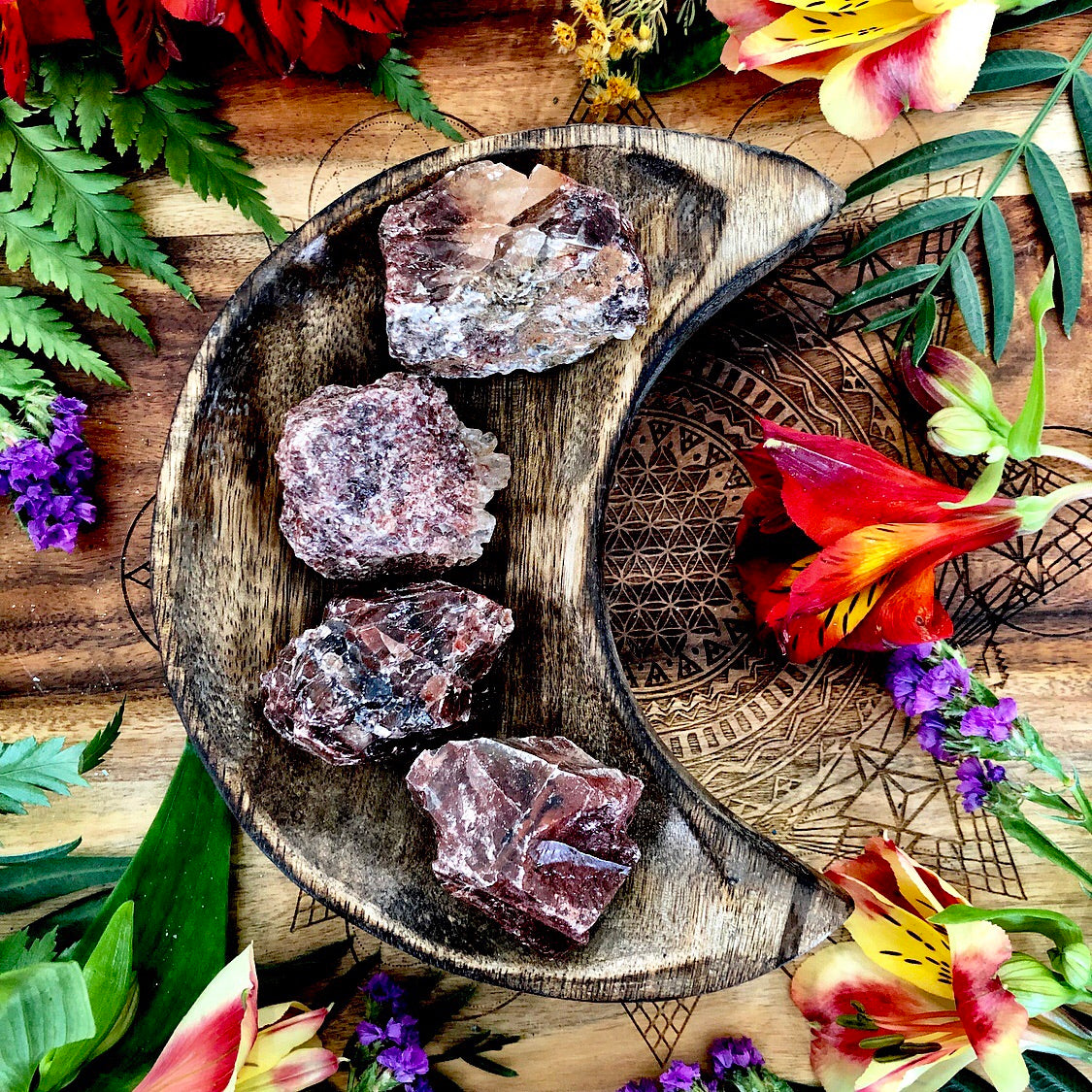 Red Calcite | Raw Gem ~ Small