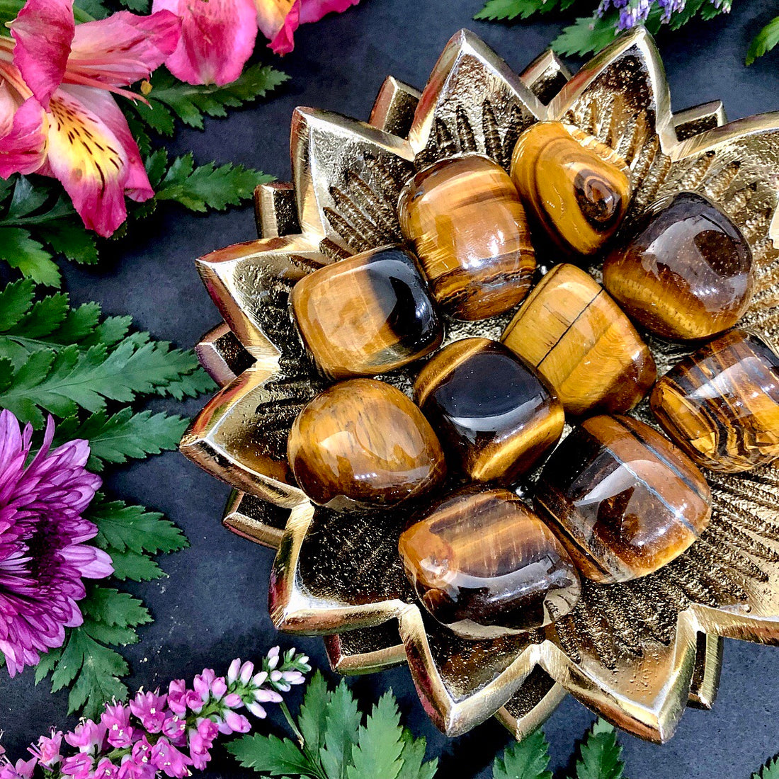 Tigers Eye Tumbles