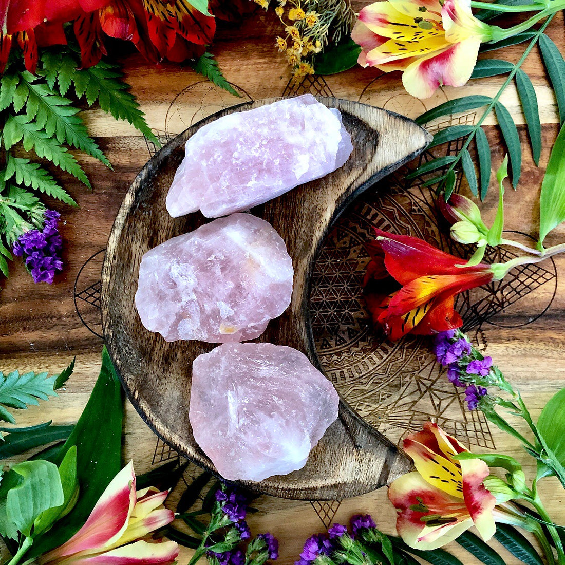 Rose Quartz | Raw Gem ~ Medium