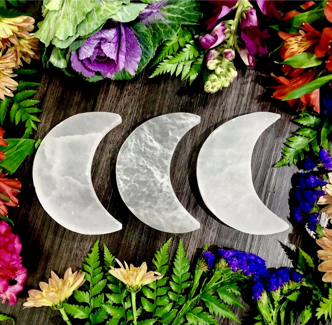 Selenite Crescent Moon | Morocco ~ Small