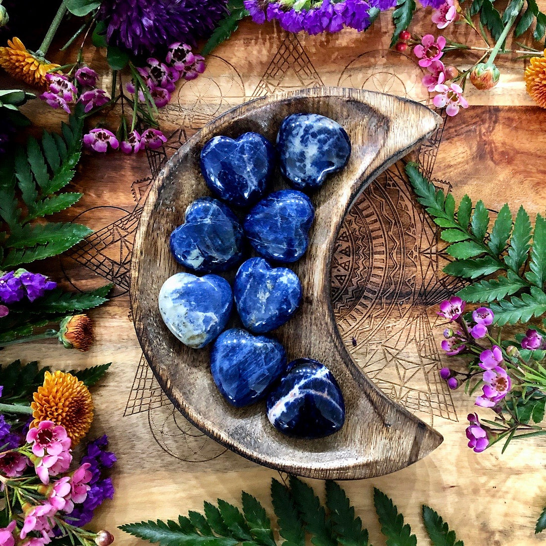 Sodalite Heart