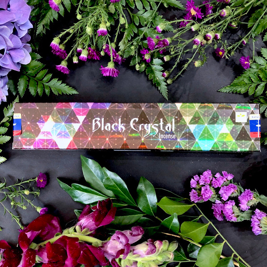 Satya Incense ~ Black Crystal