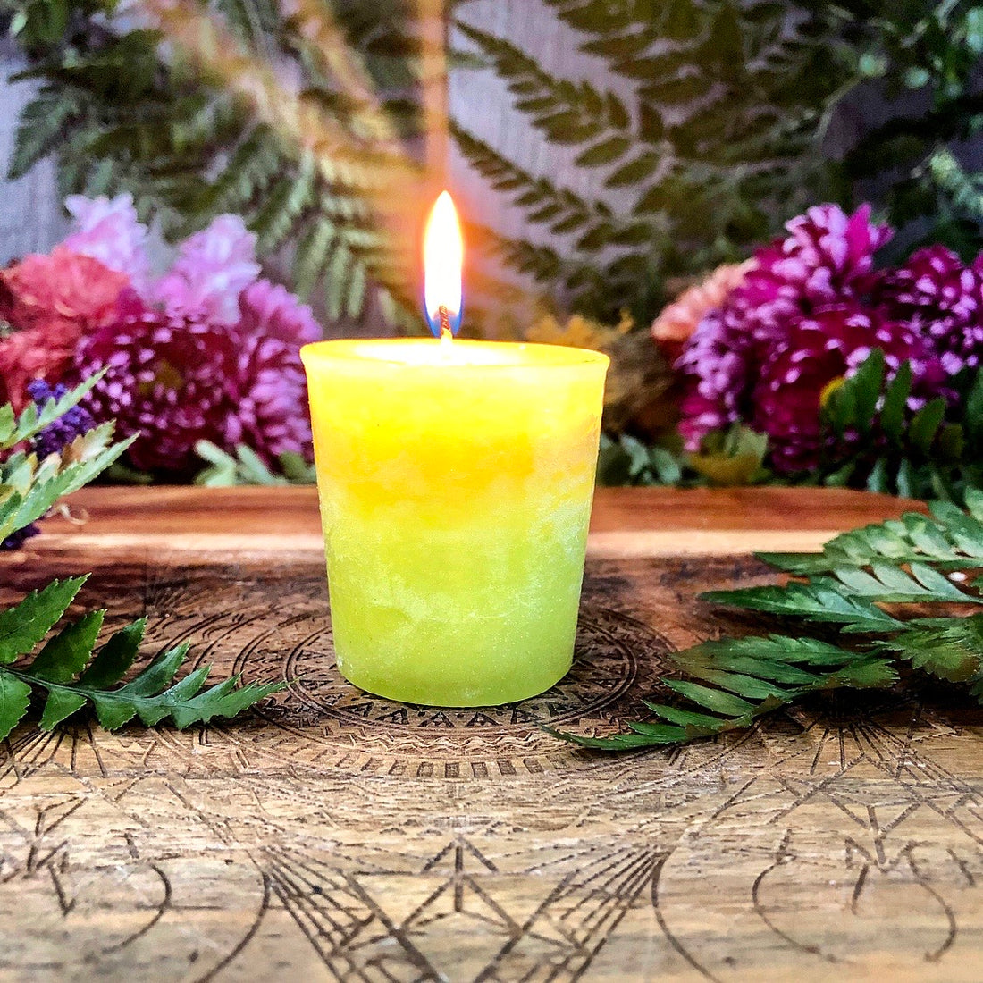 Scented Ritual Candle ~ Coconut Lime