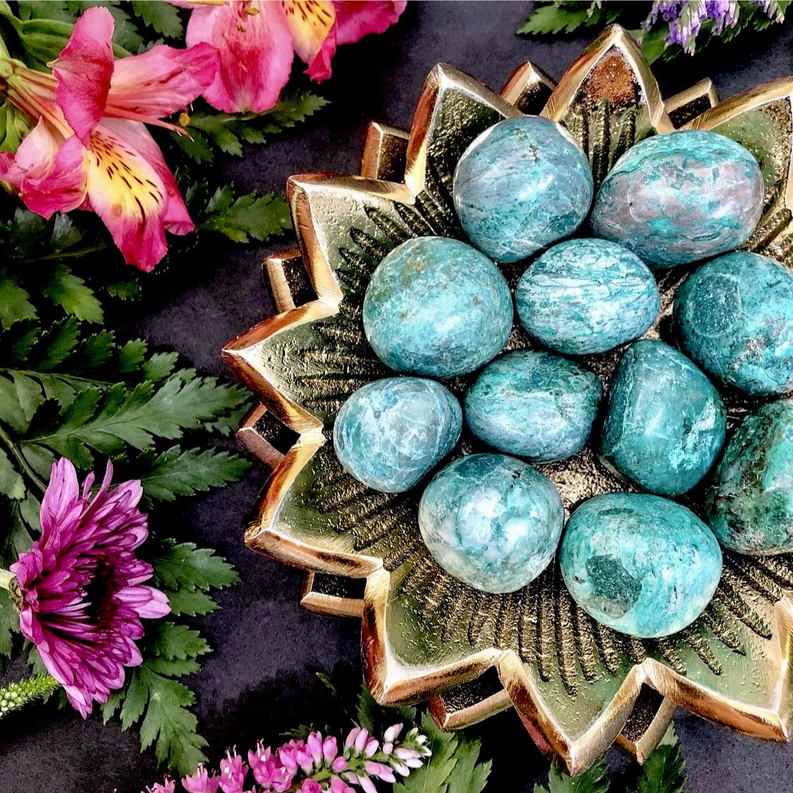 Chrysocolla Tumbles