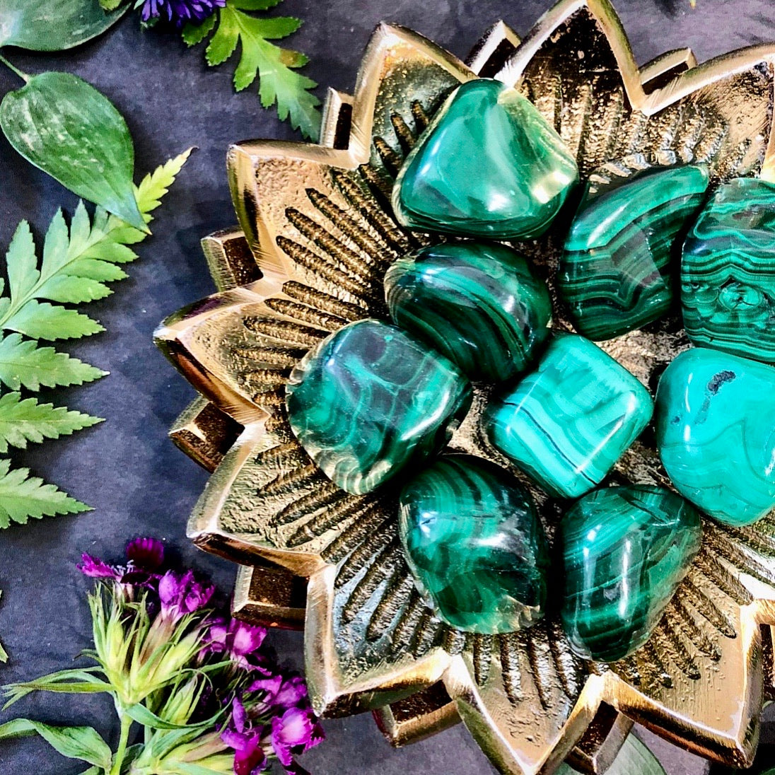 Malachite Tumbles