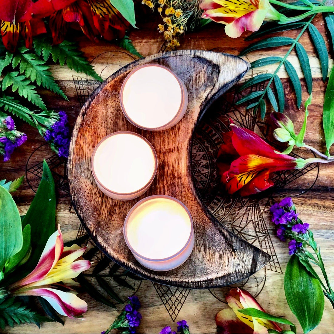 Tealight Candle | Scented ~ Palo Santo