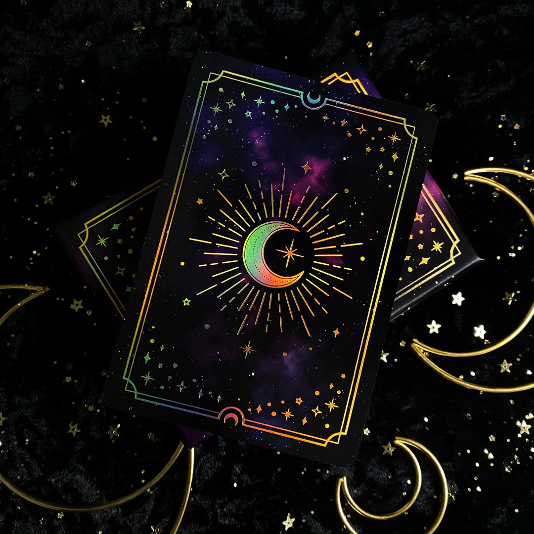 Crystal Affirmations Card Deck | Golden Aura Edition